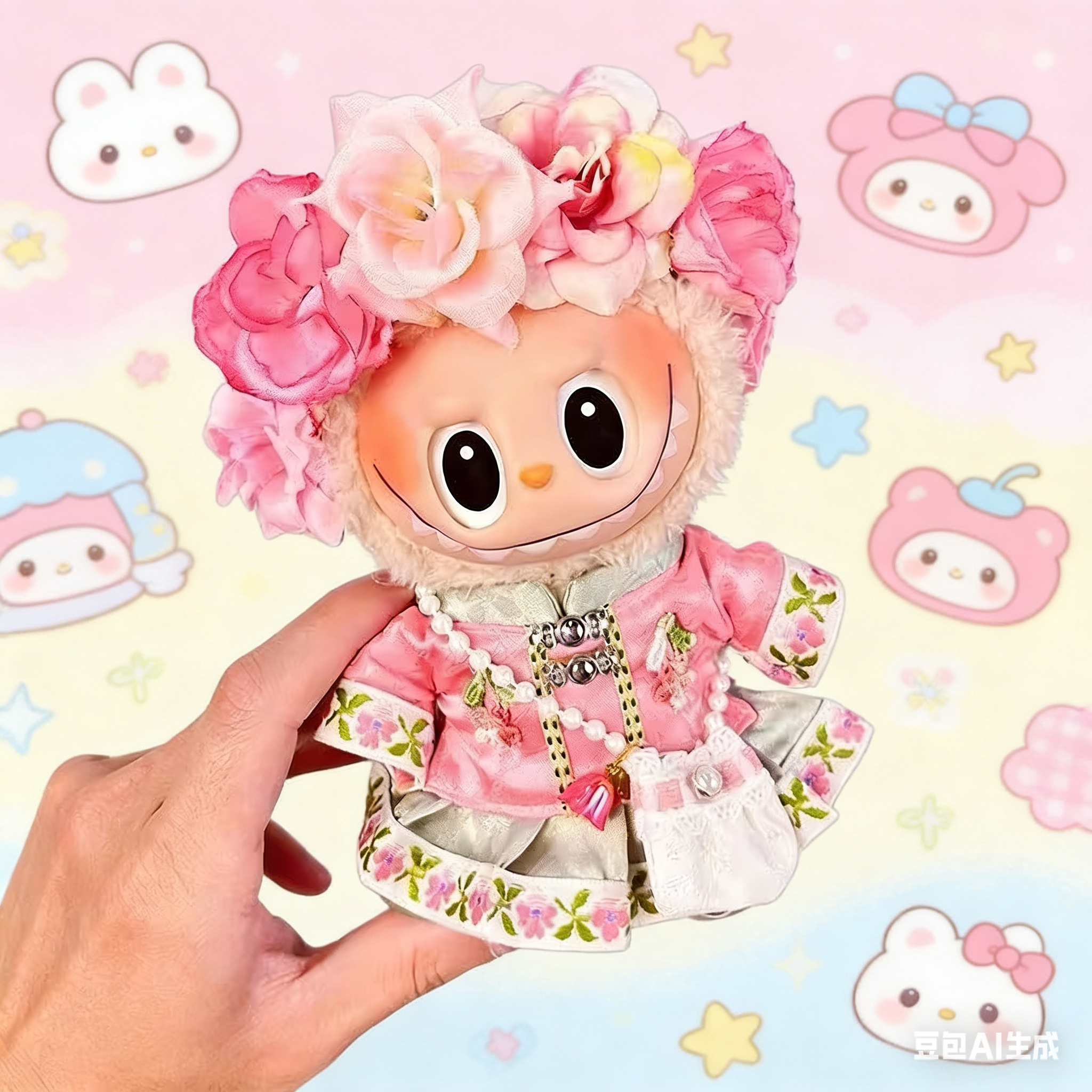 Labubu High-End Clothing (with Headpiece)--02