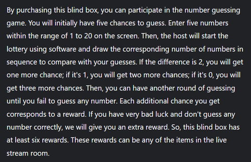 blind box(At least receive six gifts)
